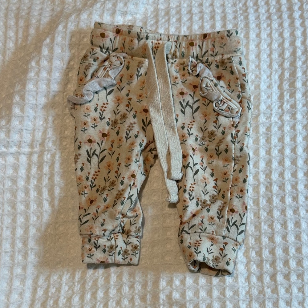 Floral Baby Joggers